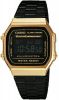 Casio Horloges Vintage Iconic A168WEGB 1BEF Zwart online kopen