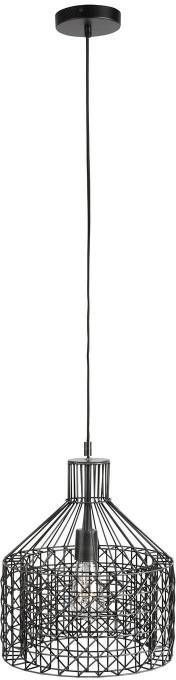 Dutchbone Hanglamp Jim Wide Zwart 188,5 x Ø30 cm online kopen