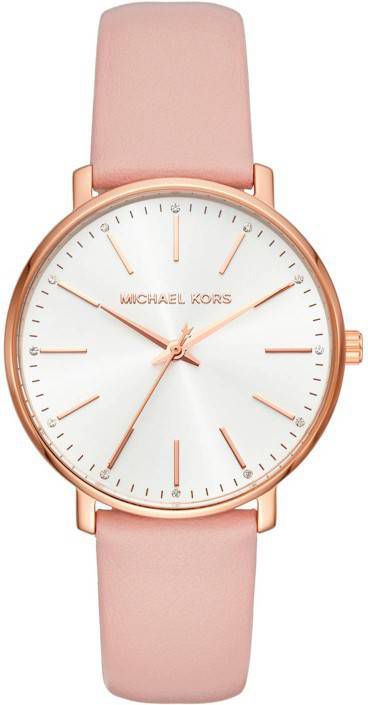 Michael Kors MK2741 Pyper Leren horloge in roze online kopen