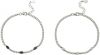 AMY VERMONT 2 delige armbandenset met zirkonia's met synth. zirkonia's Zilverkleur online kopen