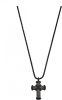 Jacques Lemans Hanger Kruis met ketting La Passion Zwart online kopen