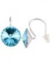 KLiNGEL 2 paar oorbellen met kristal, van echt zilver Zilverkleur online kopen
