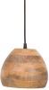 Dutchbone Hanglamp 'Woody' Mangohout, 20cm online kopen