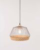 Zuiver Birdy Hanglamp Rattan/Ijzer 27 x 38 cm online kopen